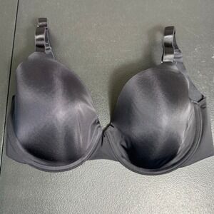 Soma Vanishing 360 Perfect Coverage Black T-Shirt Bra 32DDD‎ Underwire Smooth